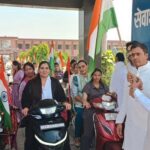 भारतीय जनता पार्टी गौतमबुद्धनगर के दादरी में नारी शक्ति की गर्जना,दादरी में स्कूटी-बाइक रैली से महिला सशक्तिकरण का संदेश।