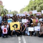 नारी सशक्तिकरण को बढ़ावा देने के लिए रैली का आयोजन।