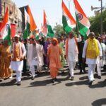 महिला अधिकार के लिए सड़क पर उतरे मुख्यमंत्री योगी आदित्यनाथ,महिला आरक्षण पर विपक्ष के विश्वासघात के खिलाफ जन आक्रोश पदयात्रा।